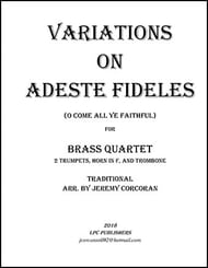 Variations on Adeste Fideles P.O.D. cover Thumbnail